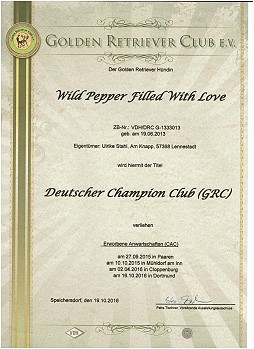 Deutscher Champion Club GRC